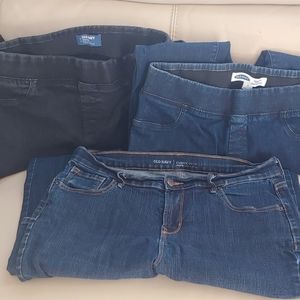 ON Rockstar & Curvy jeans 3 pair bundle - size 14